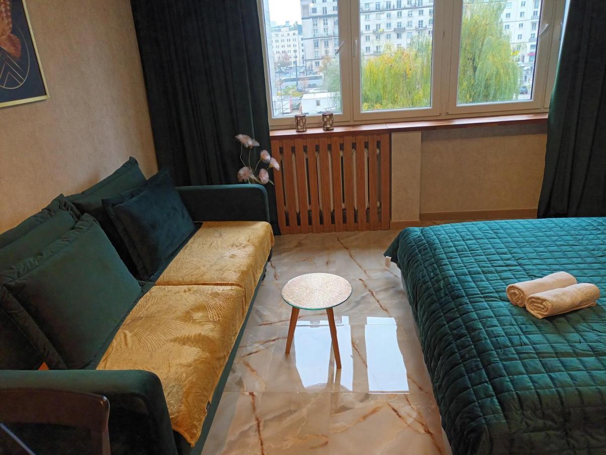 Green Apartament W Centrum Varsovia Exterior foto