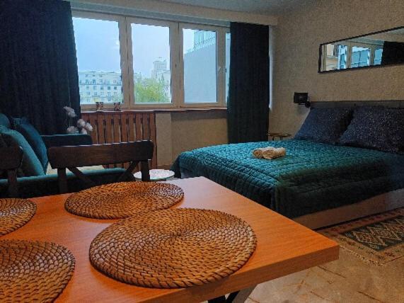 Green Apartament W Centrum Varsovia Exterior foto